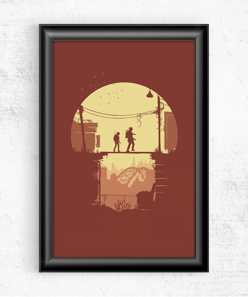 Joel And Ellie Planking Posters by Brandon Meier - Pixel Empire