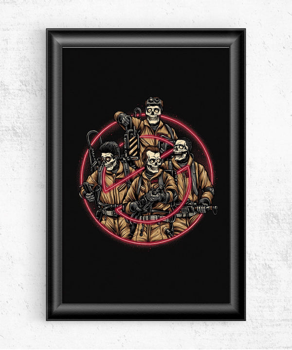 Busted Ghosts Posters by Glitchy Gorilla - Pixel Empire