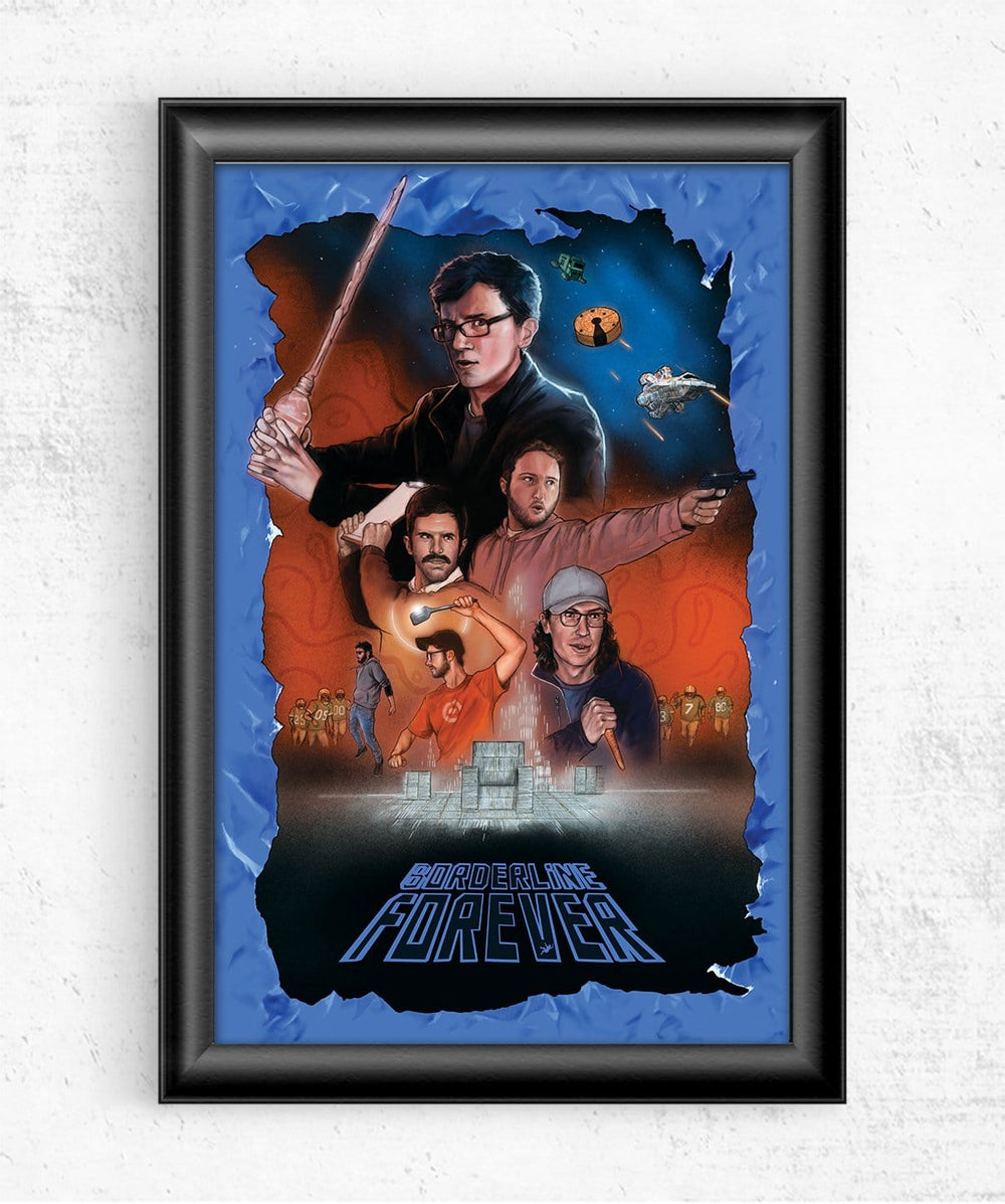 Borderline Forever Posters by Scott The Woz - Pixel Empire