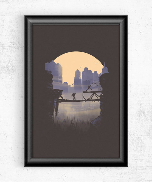 Abby & Lev On The Move Posters by Brandon Meier - Pixel Empire