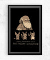 Darwin's Theory Of Poke Evolution Posters by Louis Roskosch - Pixel Empire