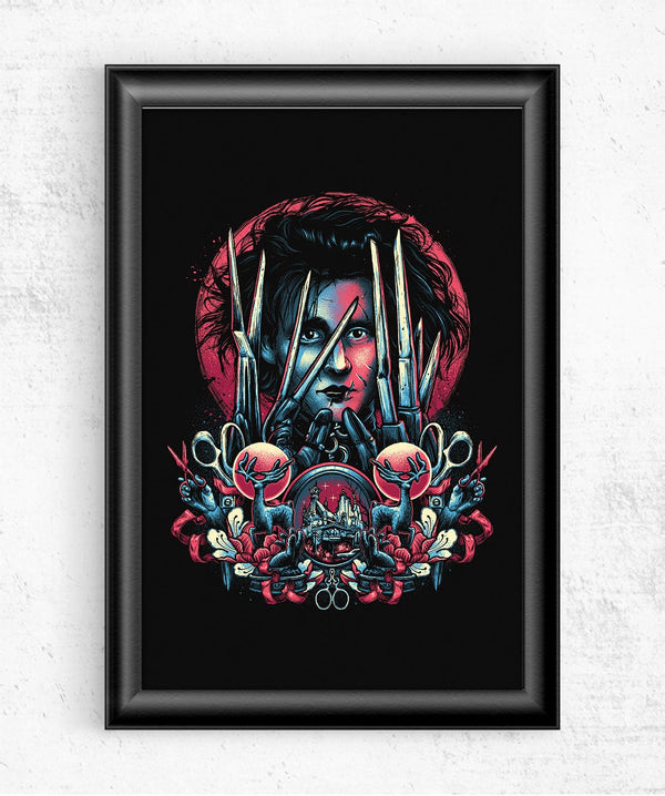 Scissors For Hands Posters by Glitchy Gorilla - Pixel Empire