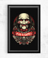 Want To Play A Game Posters by Glitchy Gorilla - Pixel Empire
