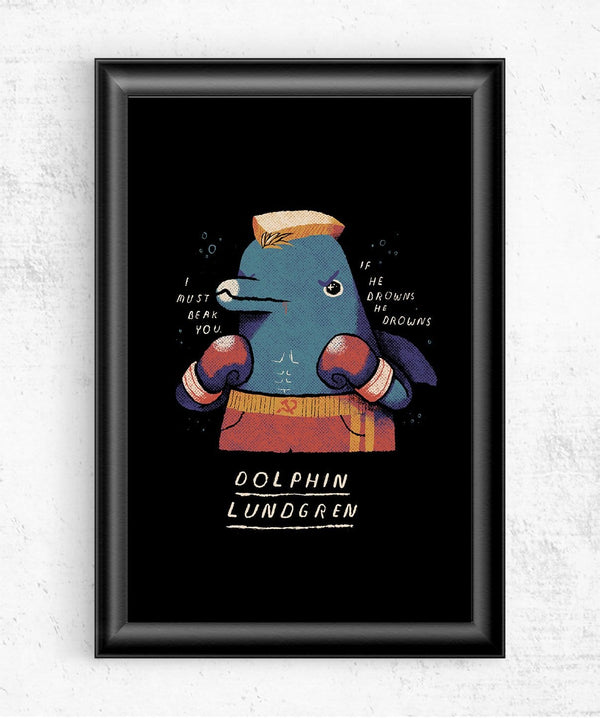 Dolphin Lundgren Posters by Louis Roskosch - Pixel Empire