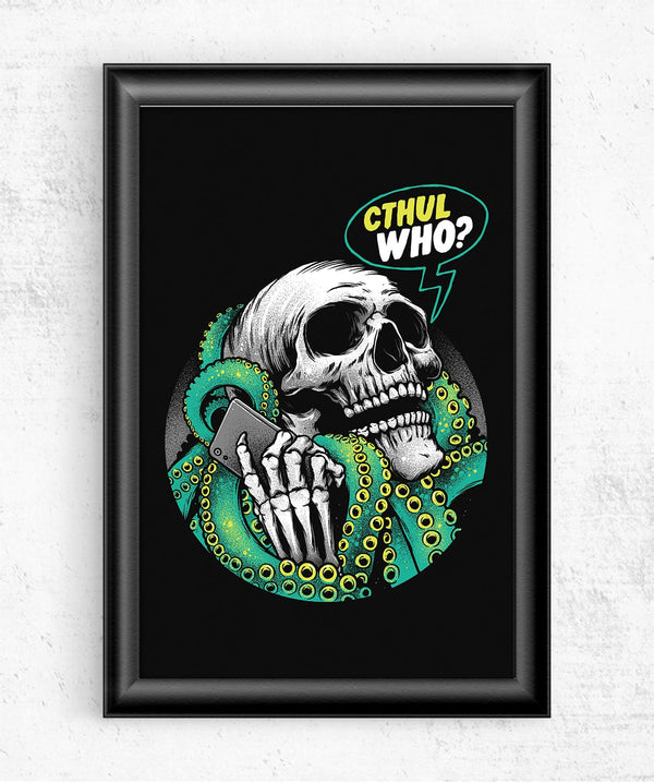 Cthul Who Posters by Glitchy Gorilla - Pixel Empire