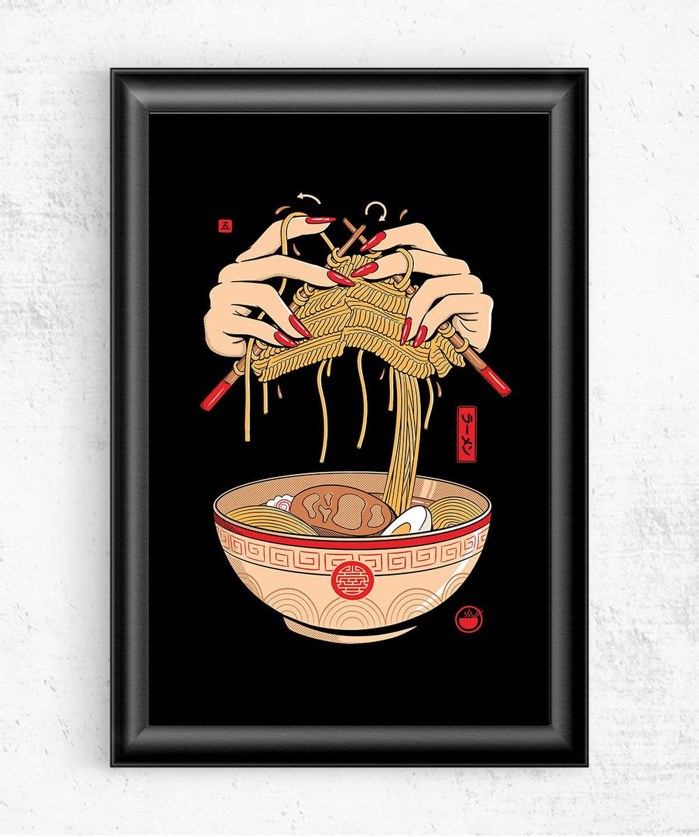 Noodle Knitting Posters by Grant Shepley - Pixel Empire