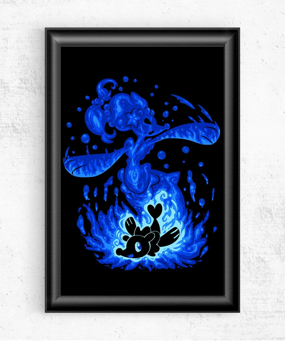 The Water Mermaid Within Posters by Techranova - Pixel Empire