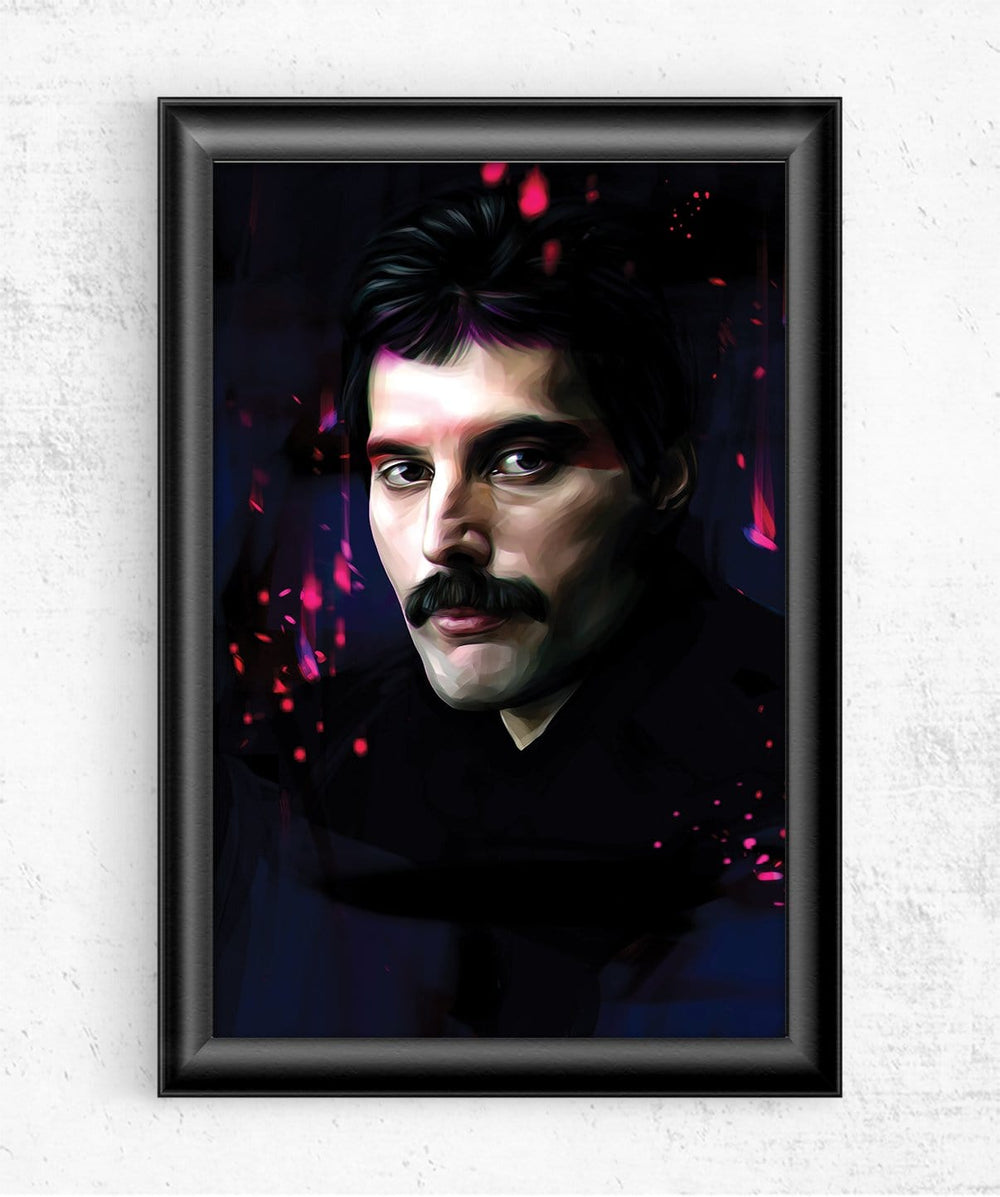 Freddie Mercury Posters by Dmitry Belov - Pixel Empire