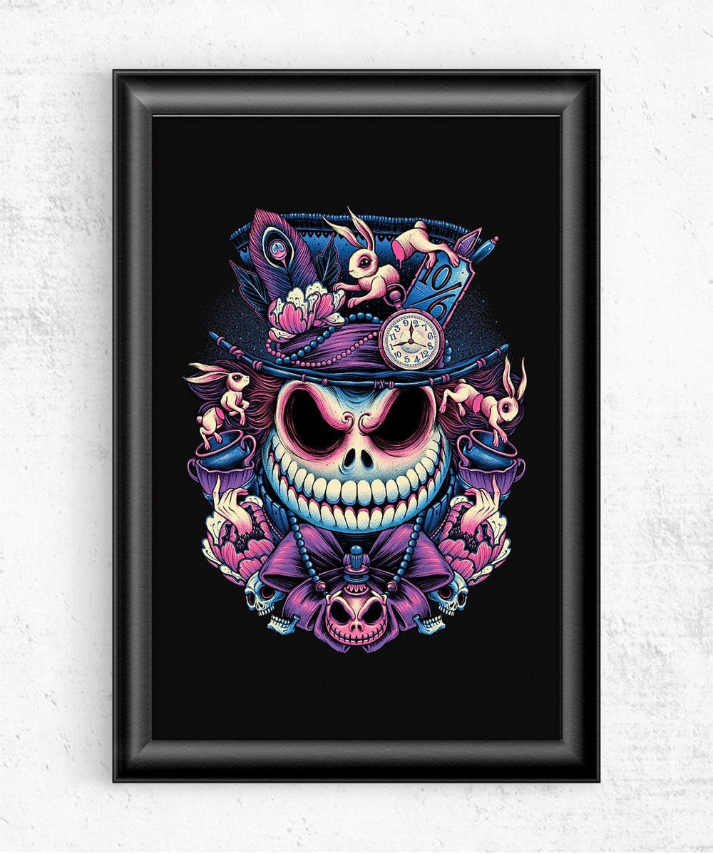 The Mad Skeleton Posters by Glitchy Gorilla - Pixel Empire