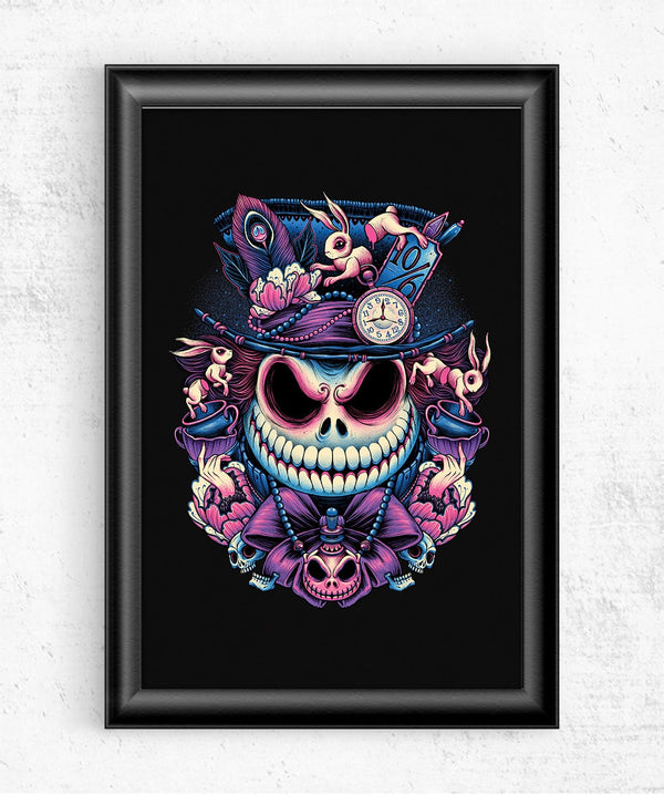 The Mad Skeleton Posters by Glitchy Gorilla - Pixel Empire