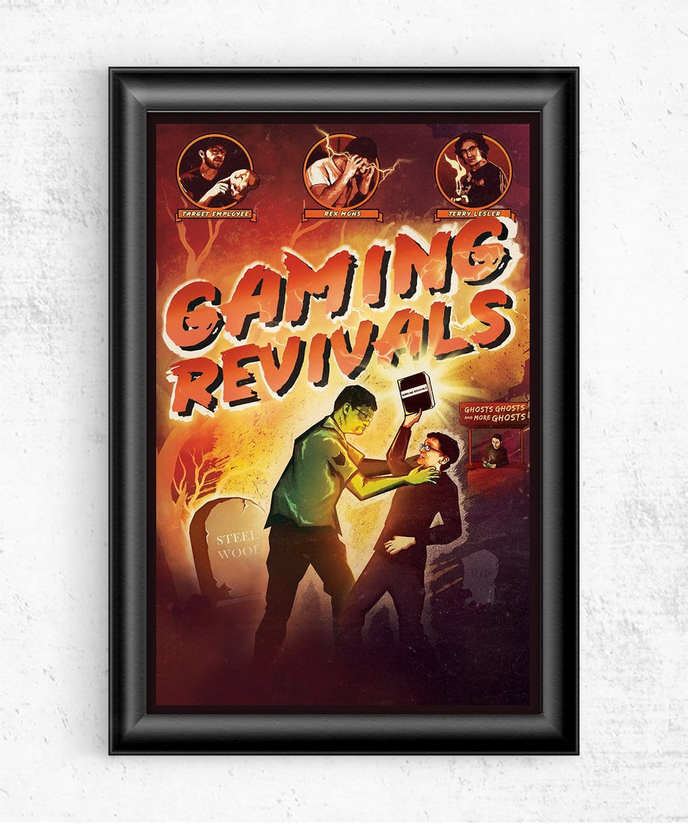 Gaming Revivals Posters by Scott The Woz - Pixel Empire
