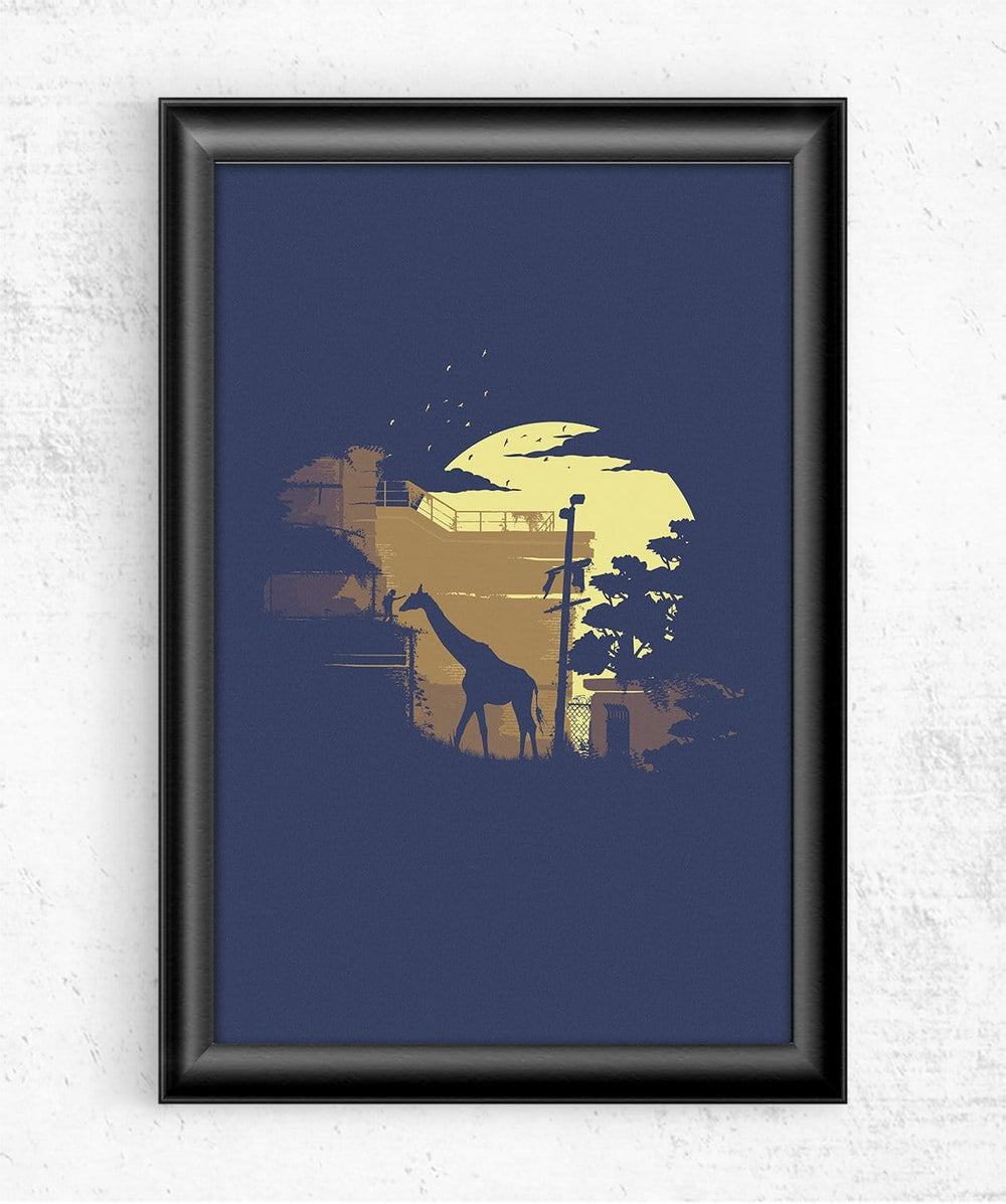 Ellie's Giraffe Posters by Brandon Meier - Pixel Empire
