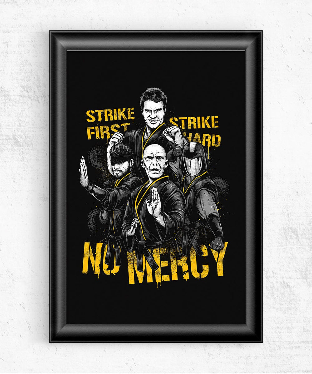 No Mercy Posters by Glitchy Gorilla - Pixel Empire