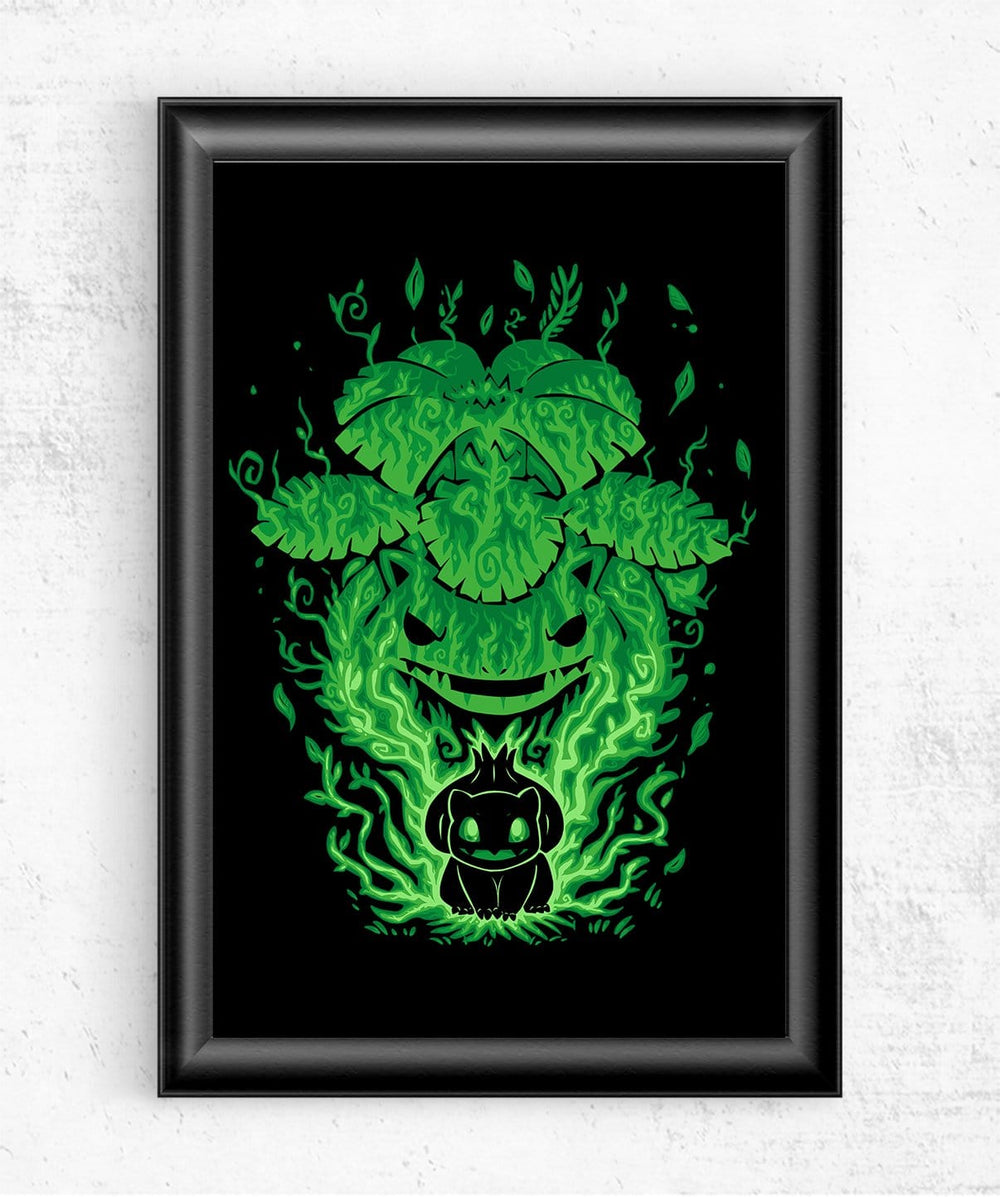 The Grass Saur Within Posters by Techranova - Pixel Empire