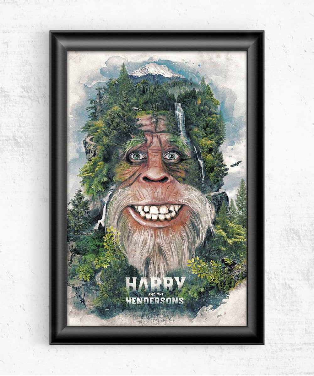 Harry And The Hendersons Posters by Barrett Biggers - Pixel Empire