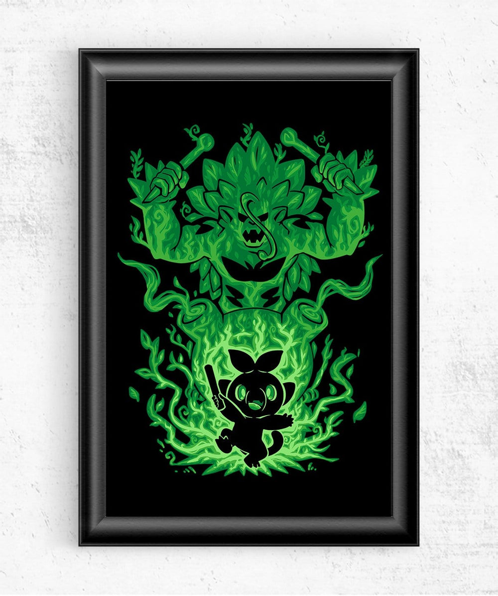 The Grass Gorilla Within Posters by Techranova - Pixel Empire