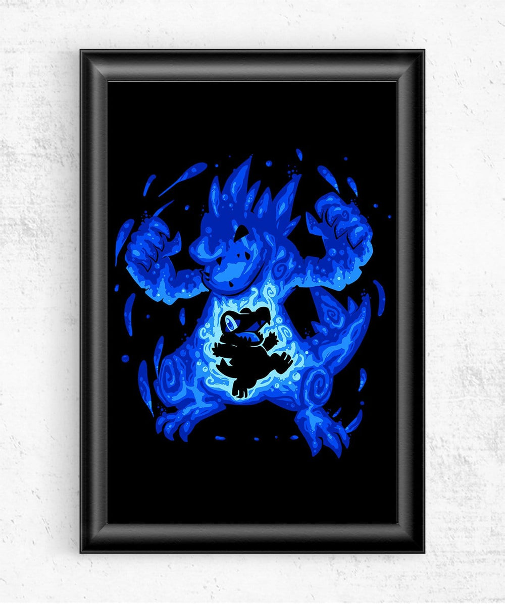 The Ferocious Water Within Posters by Techranova - Pixel Empire