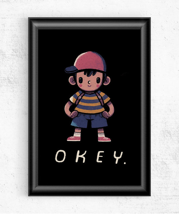 Okey Posters by Louis Roskosch - Pixel Empire