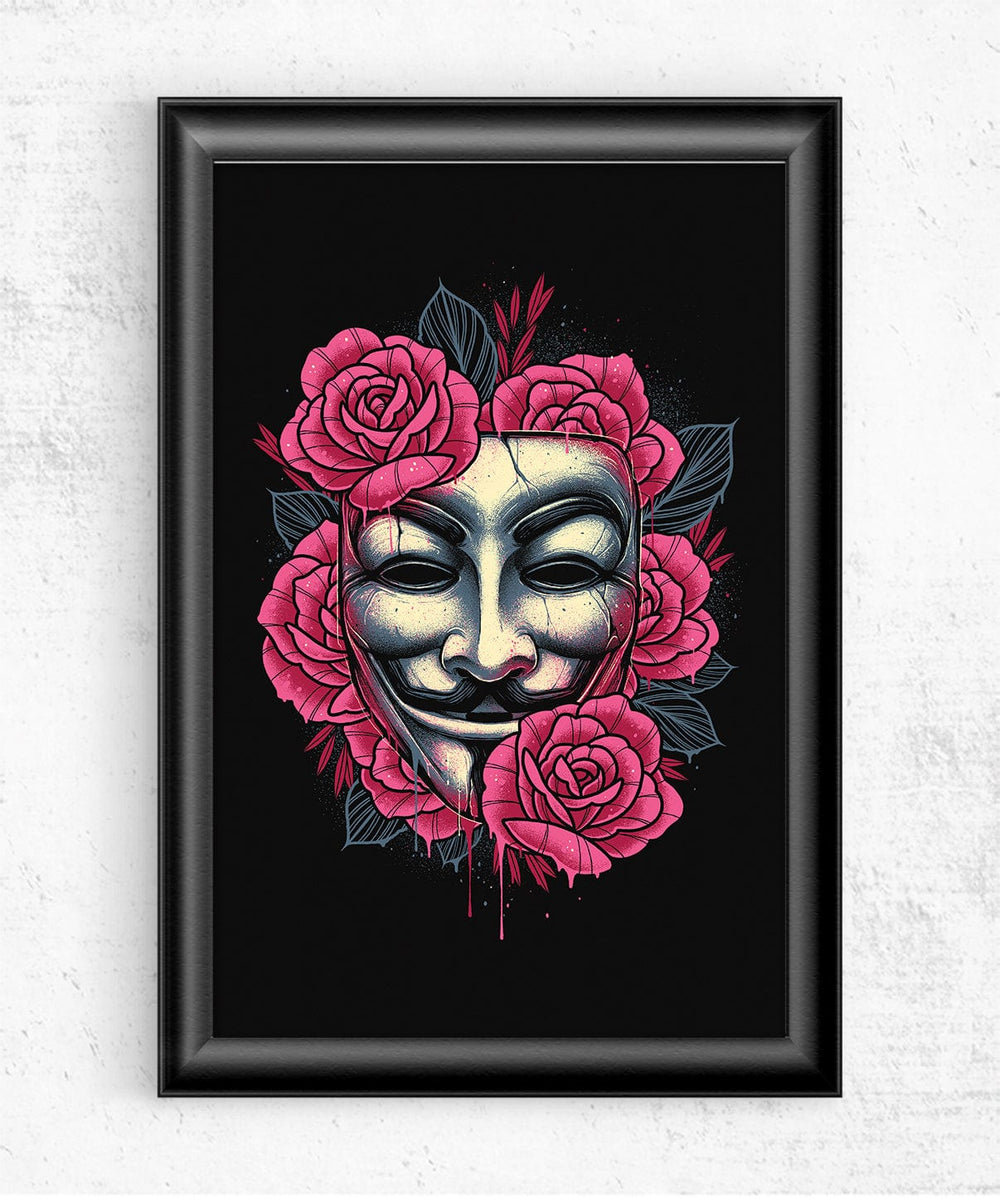 Let The Revolution Bloom Posters by Glitchy Gorilla - Pixel Empire
