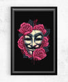 Let The Revolution Bloom Posters by Glitchy Gorilla - Pixel Empire