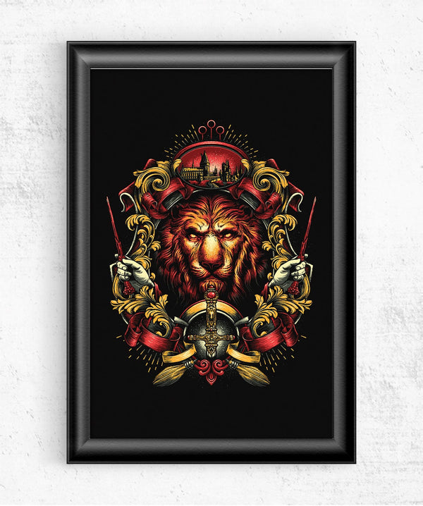 House Of The Brave Posters by Glitchy Gorilla - Pixel Empire