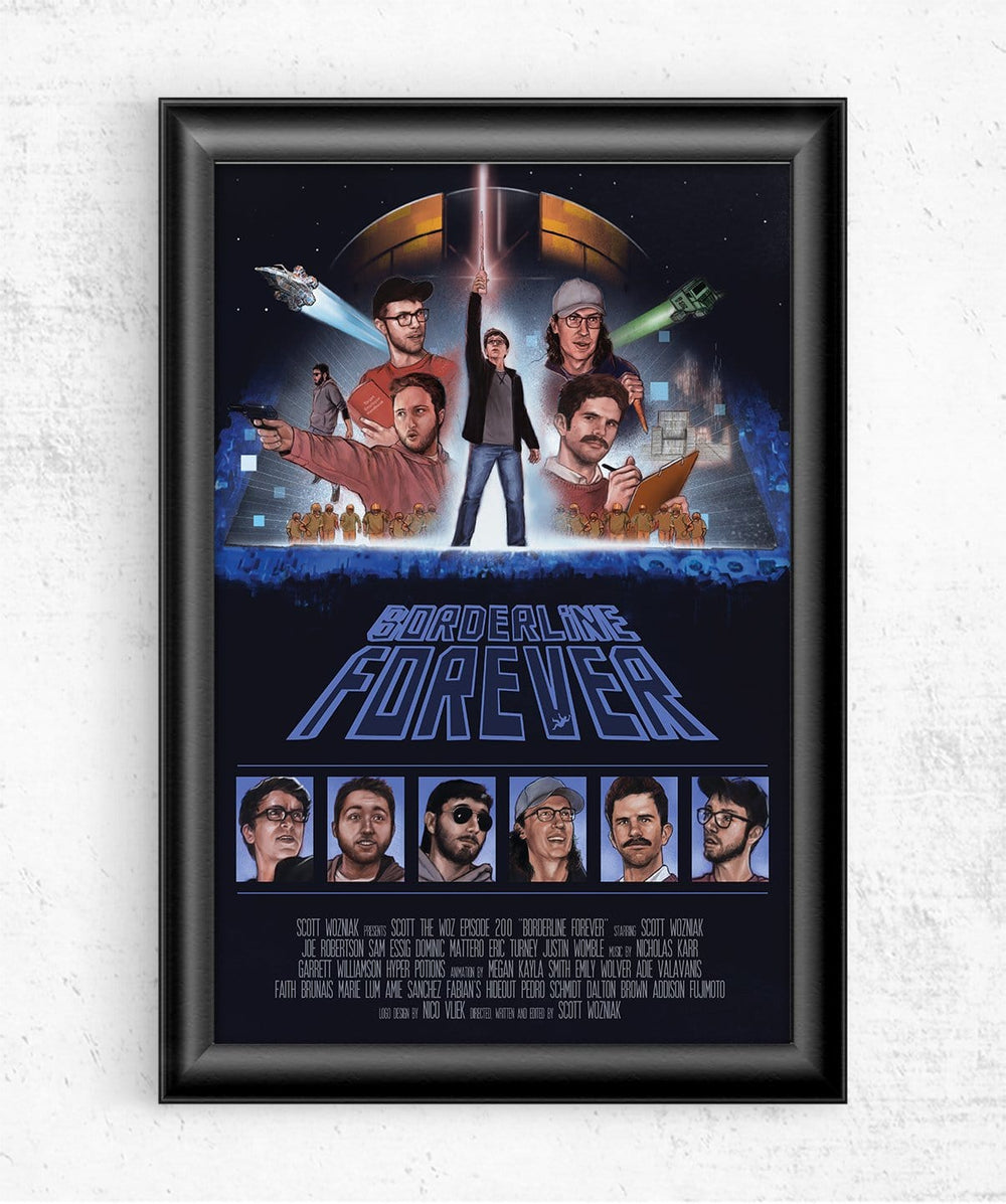 Borderline Forever Alt Posters by Scott The Woz - Pixel Empire