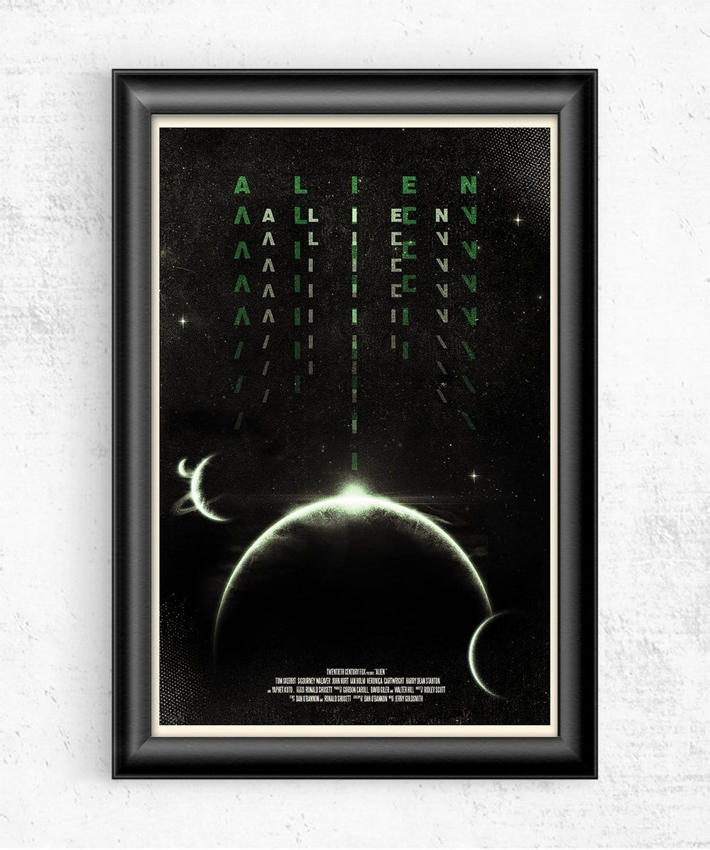 Alien Posters by Geeky Ninja - Pixel Empire