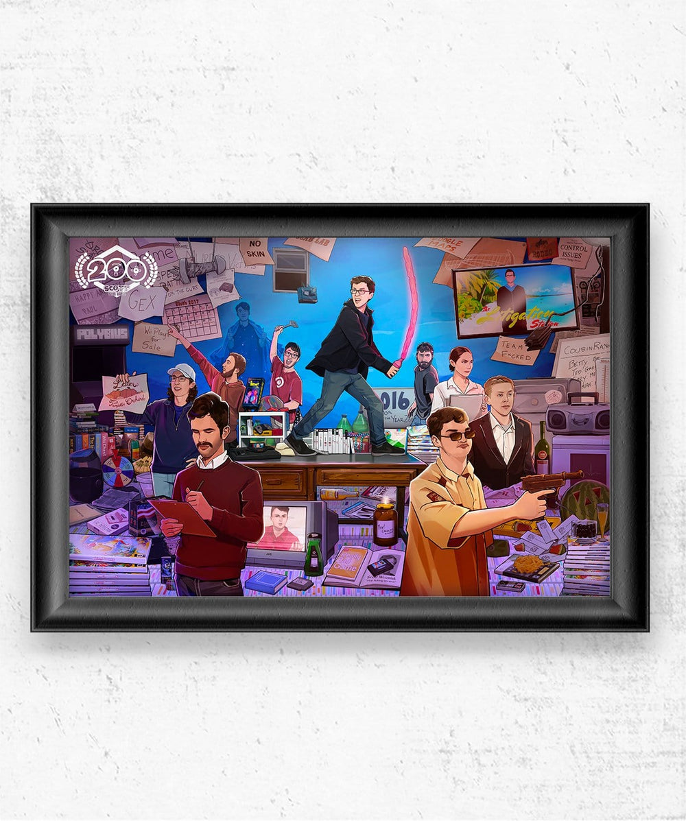 Scott The Woz: 200 Episodes Posters by Scott The Woz - Pixel Empire