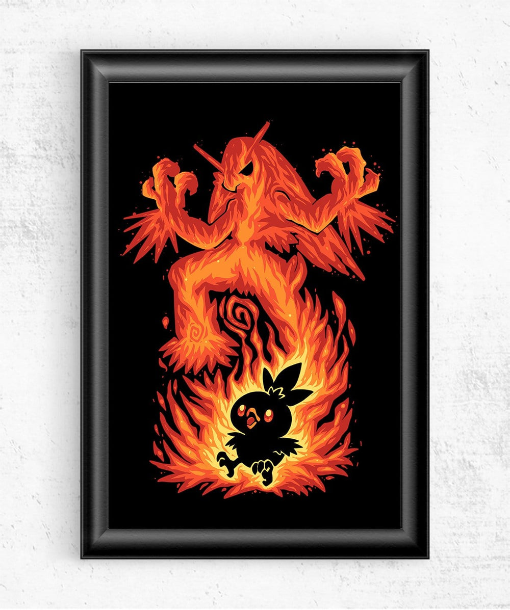 The Fire Bird Within Posters by Techranova - Pixel Empire
