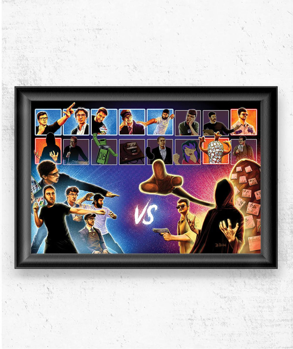 Fighter Select Posters by Scott The Woz - Pixel Empire