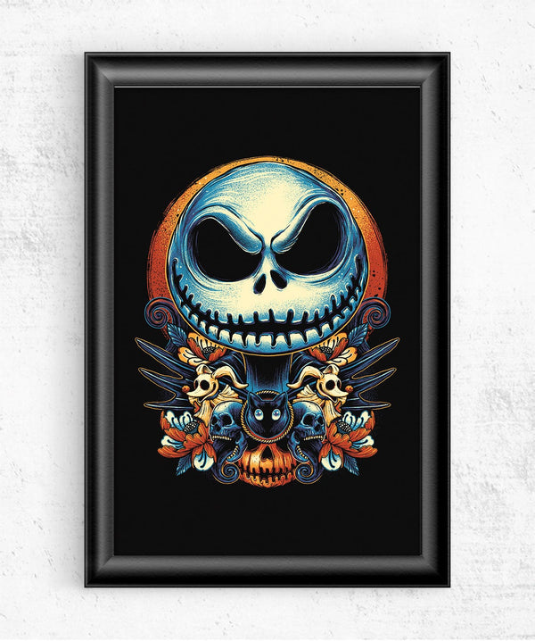 The Pumpkin King Posters by Glitchy Gorilla - Pixel Empire