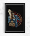 Emblem Of Thunder Posters by Glitchy Gorilla - Pixel Empire