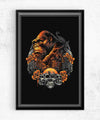 Bow To No One Posters by Glitchy Gorilla - Pixel Empire