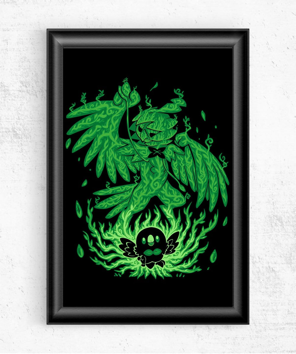 The Grass Owl Within Posters by Techranova - Pixel Empire