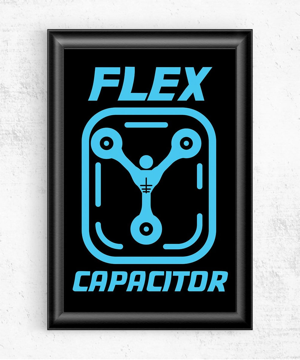 Flex Capacitor Posters by Edge Fitness - Pixel Empire