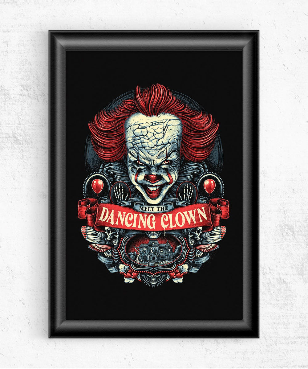 Meet The Dancing Clown Posters by Glitchy Gorilla - Pixel Empire