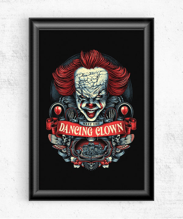 Meet The Dancing Clown Posters by Glitchy Gorilla - Pixel Empire