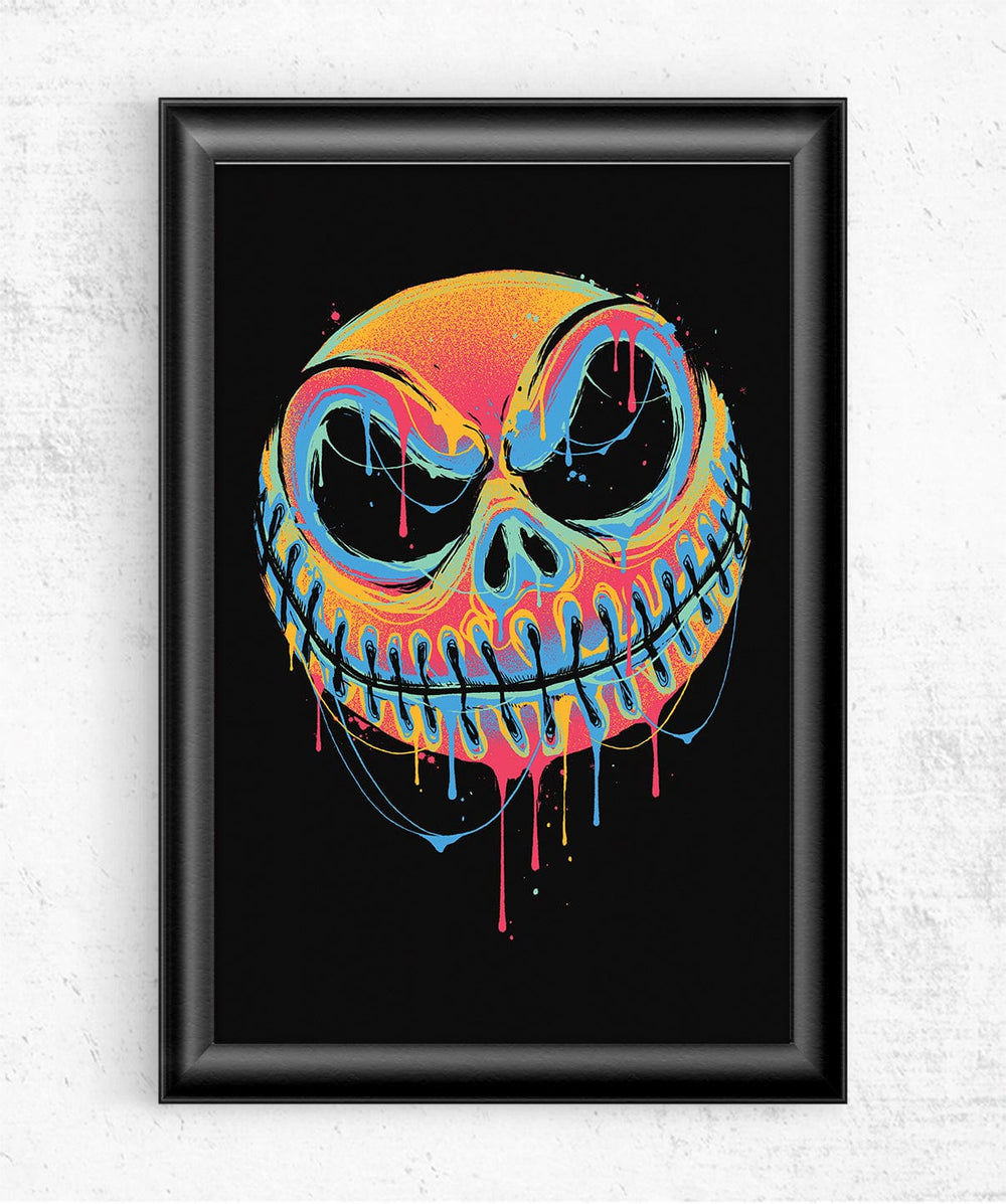 A Colorful Nightmare Posters by Glitchy Gorilla - Pixel Empire