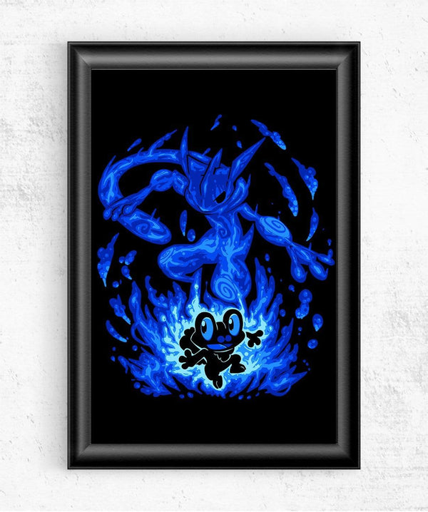 The Water Ninja Within Posters by Techranova - Pixel Empire