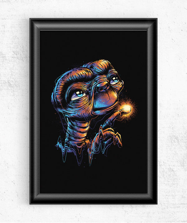 Colorful Visitor Posters by Glitchy Gorilla - Pixel Empire