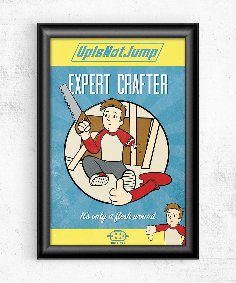 Expert Crafter Posters by UpIsNotJump - Pixel Empire