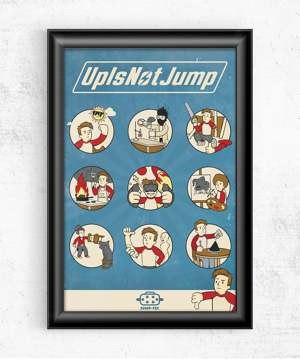 Jump-tec Guide Posters by UpIsNotJump - Pixel Empire