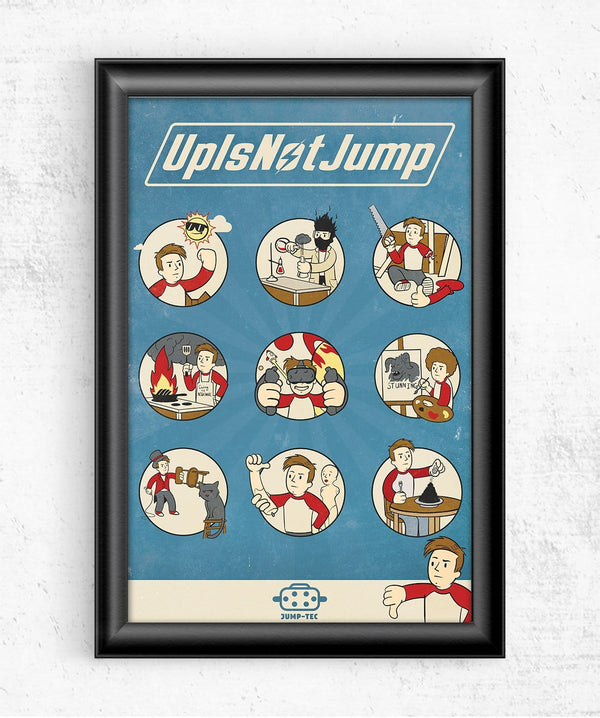 Jump-tec Guide Posters by UpIsNotJump - Pixel Empire