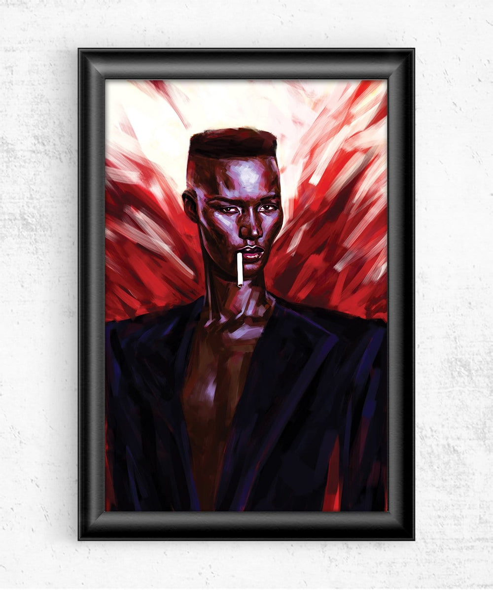 Grace Jones Posters by Dmitry Belov - Pixel Empire