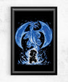 The Dragons Rage Within Posters by Techranova - Pixel Empire