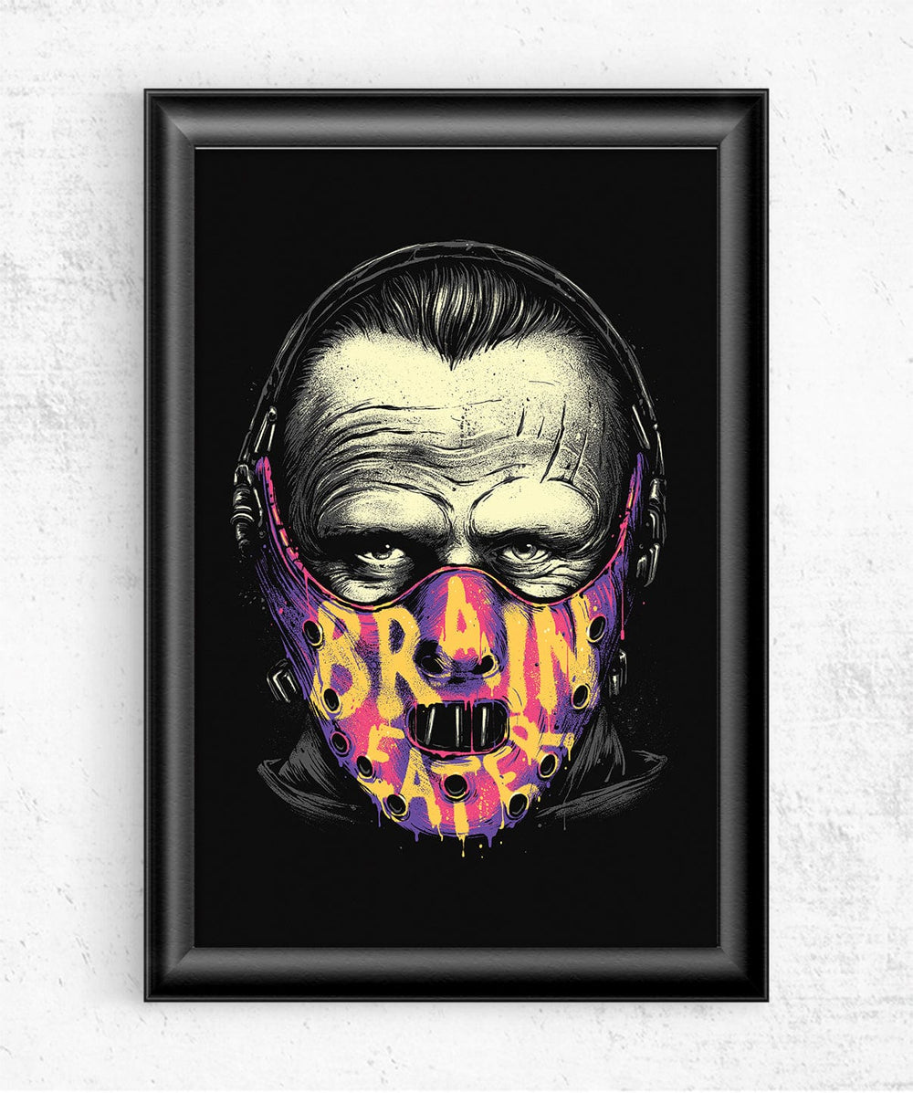 Brain Eater Posters by Glitchy Gorilla - Pixel Empire