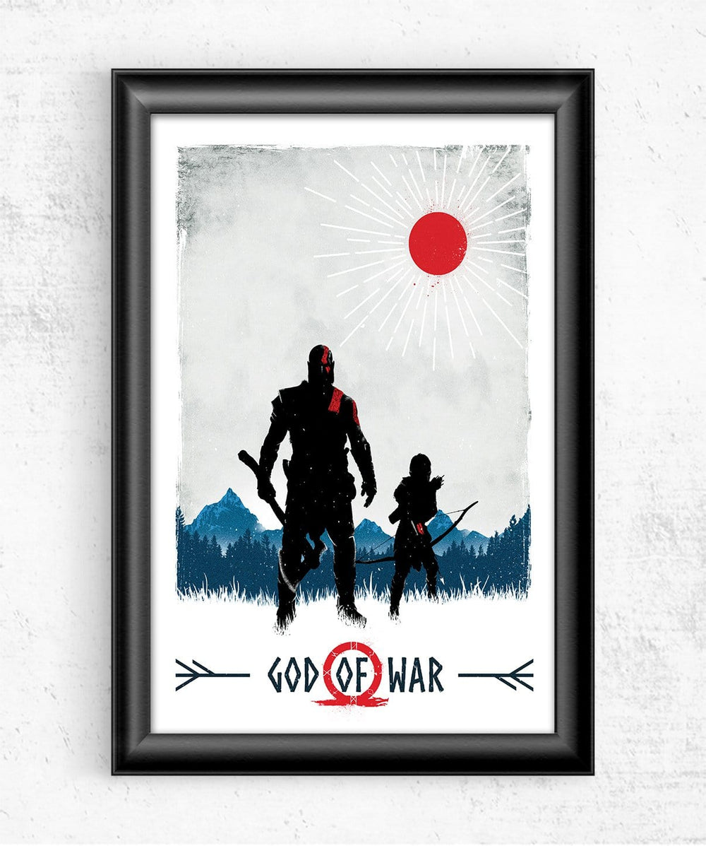 God Of War Posters by Geeky Ninja - Pixel Empire