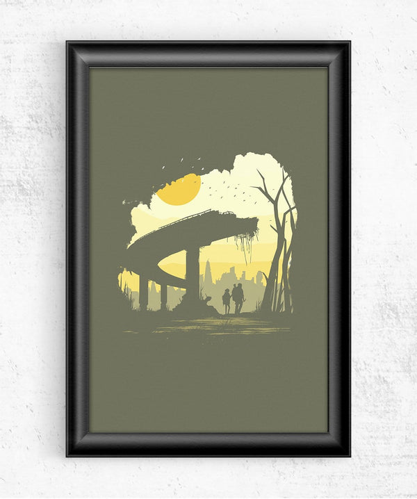 Joel And Ellie Outlast Posters by Brandon Meier - Pixel Empire