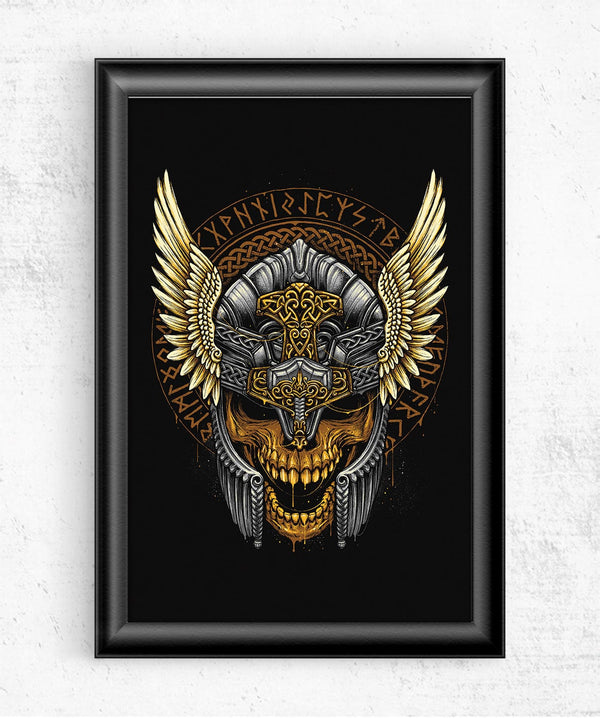 God Of Thunder Posters by Glitchy Gorilla - Pixel Empire