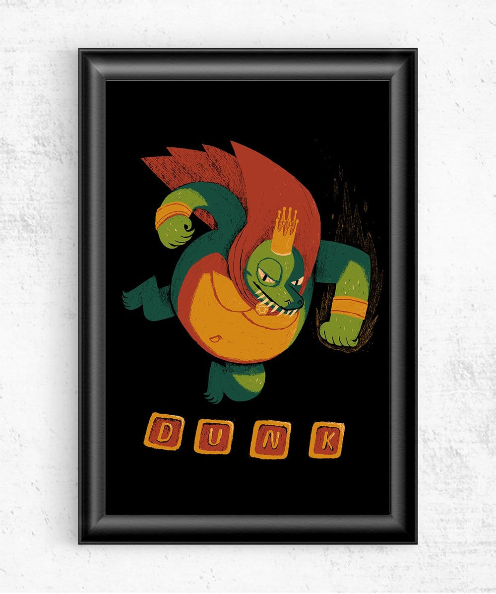 King K. Rool Dunk Mania Posters by Louis Roskosch - Pixel Empire